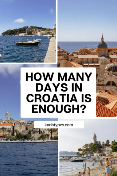 how many days in croatia